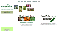 Desktop Screenshot of onegarden.org
